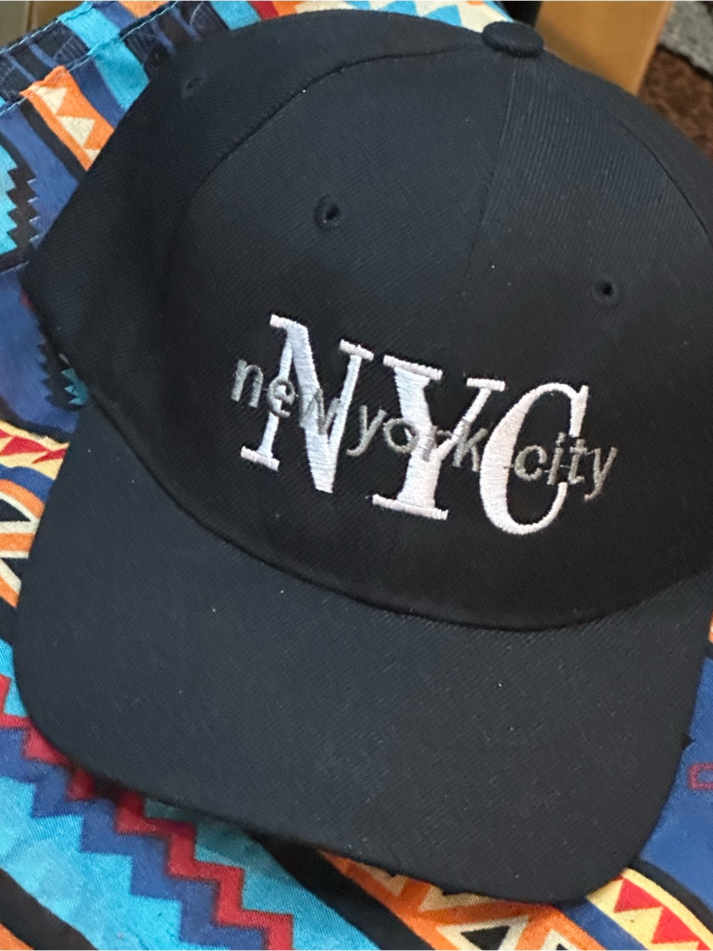 Nwot Nyc Embroidered Baseball Cap